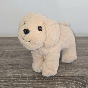 Toys R Us Journey Girls Tan Plush Puppy Dog Stuffed Animal SEE PICTURES